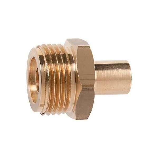 Raccord à souder mâle pour butane/propane + écrou M20X150 pour ø10 mm