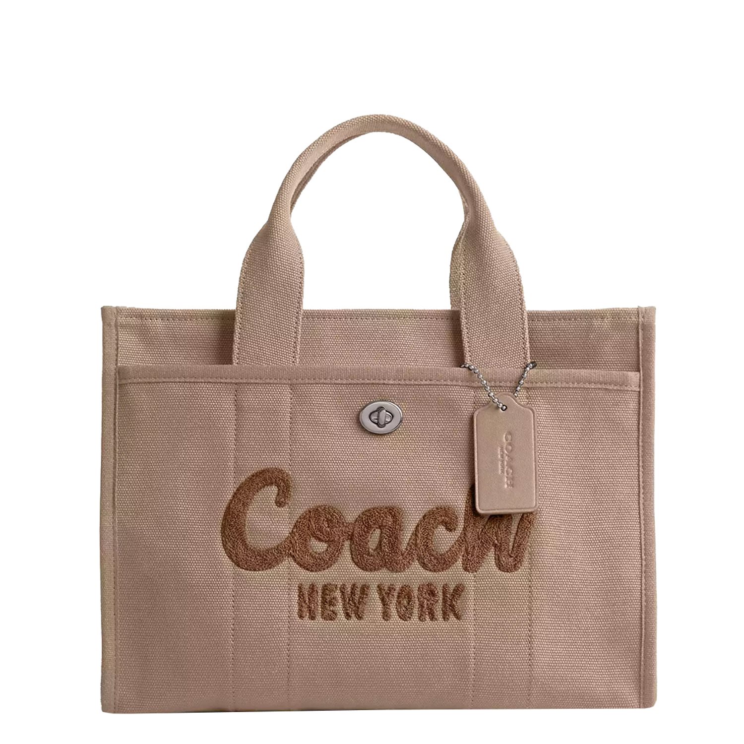Coach Cargo Tote dark natural