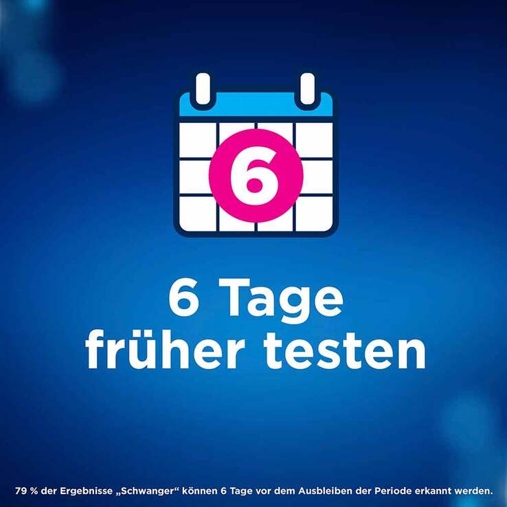 Clearblue Schwangerschaftstest frühe Erkennung, 5 St