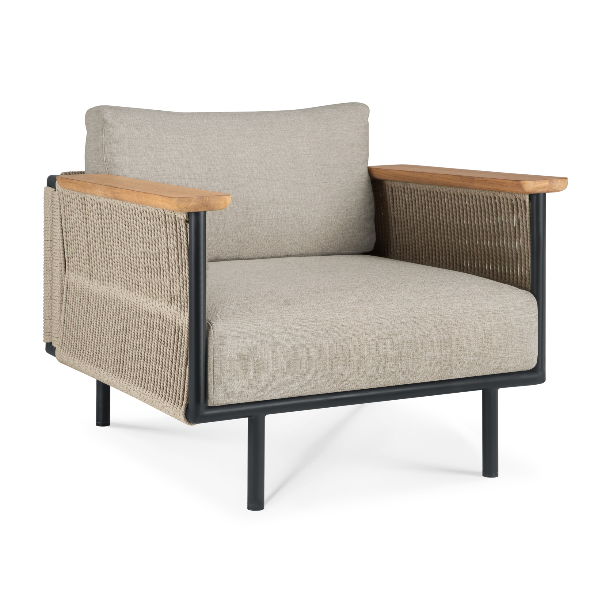 Ethnicraft - Outdoor - Corbey loungestoel – oyster