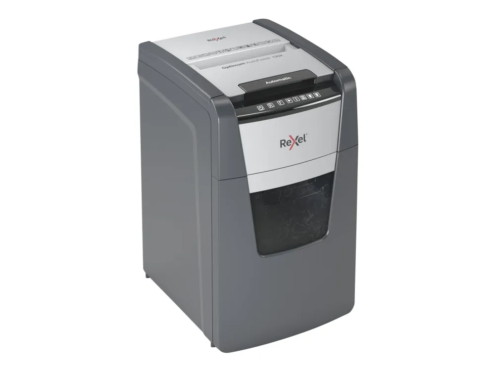 Makulator Rexel Optimum AutoFeed  130X krydsmakulering 4x28 mm (P-4)