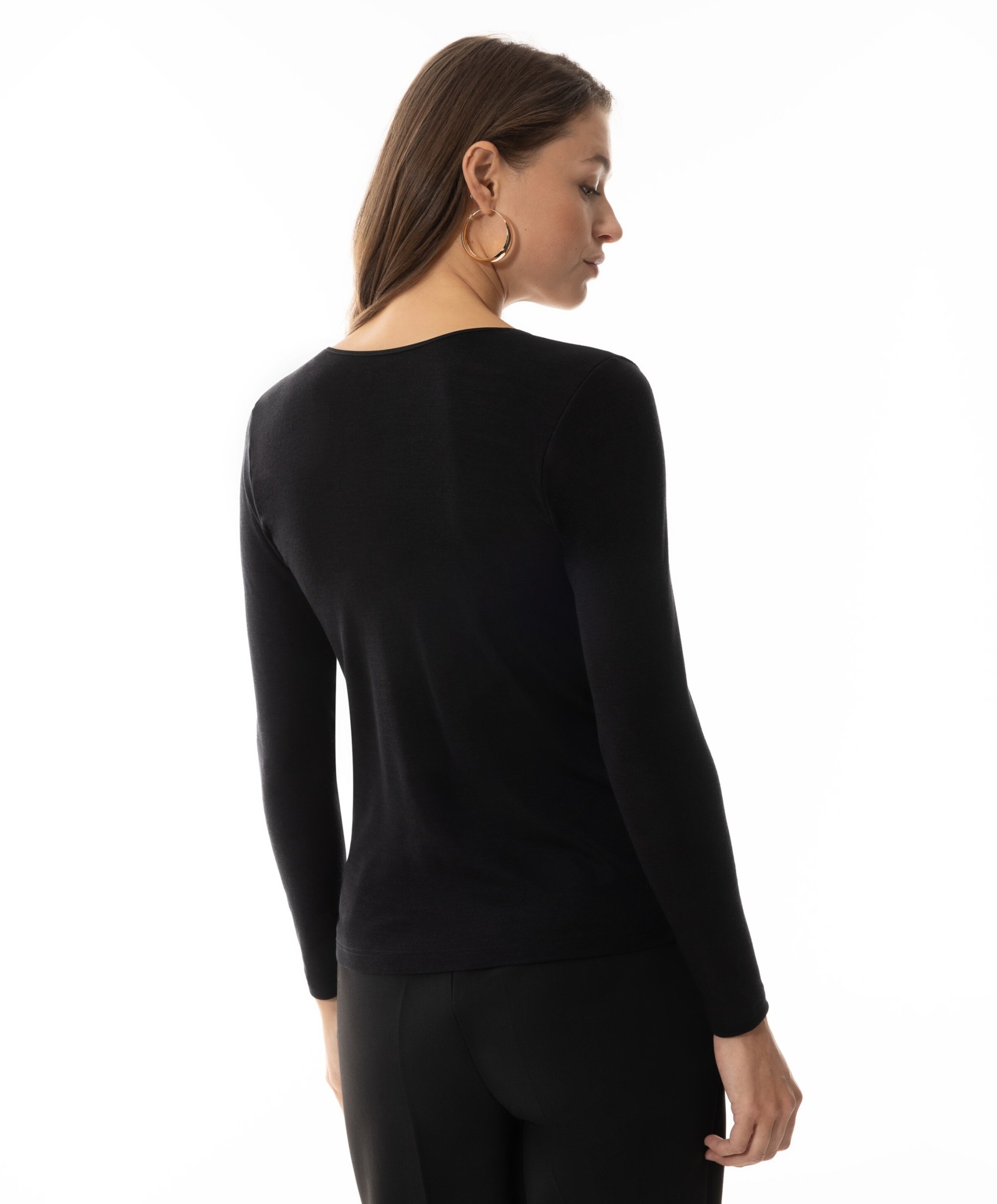 Mey Dames T-shirt zwart