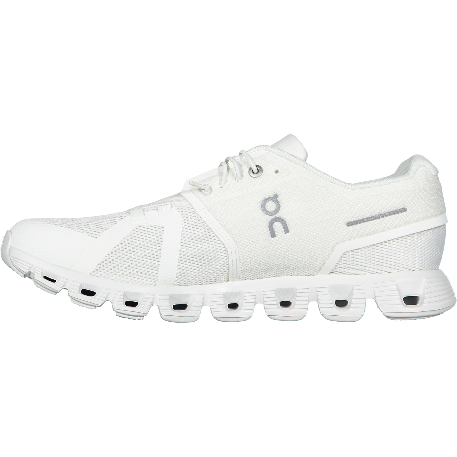 On Herren-Laufschuh Cloud 5 weiss, 40