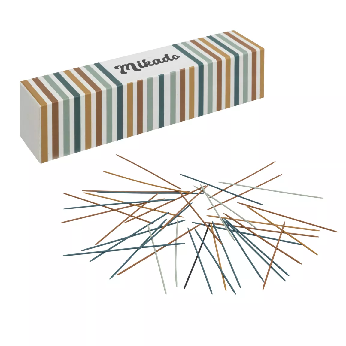 Jeu mikado enfant bambou Multicolore