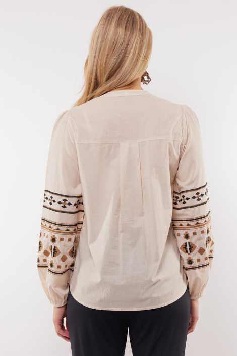 C&S The Label beige dames blouse