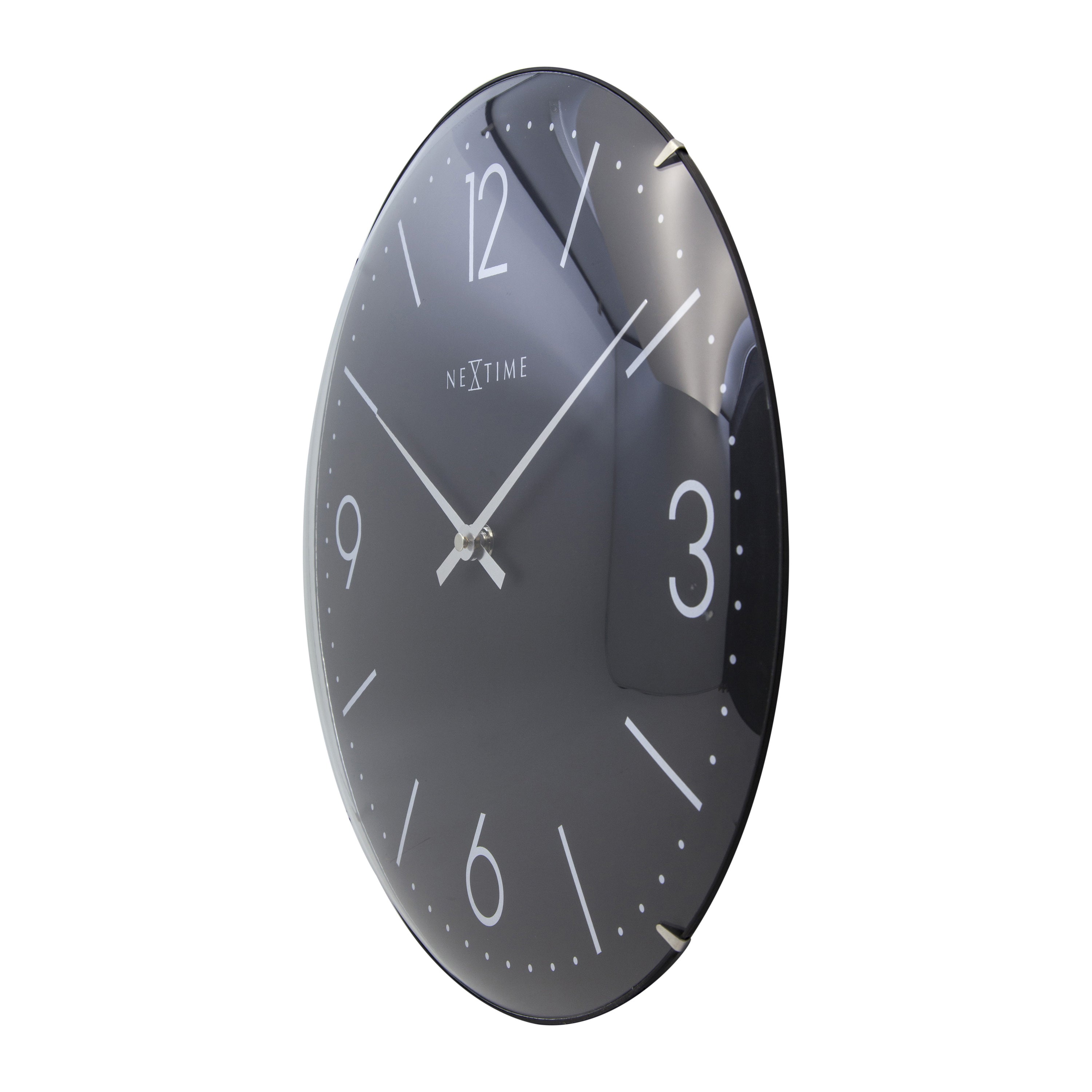 NeXtime Basic Dome Wandklok Ã 35,6 cm