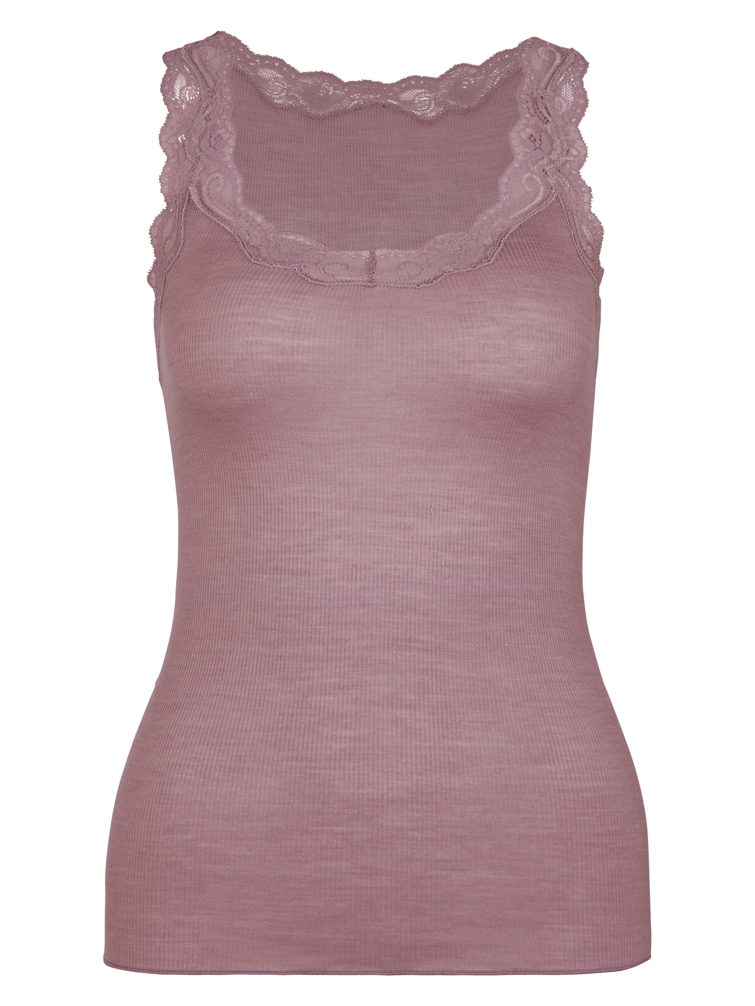 CALIDA Spitzentop »Richesse Lace«, edler Spitzenbesatz, Feinripp-Qualität, wärmend,