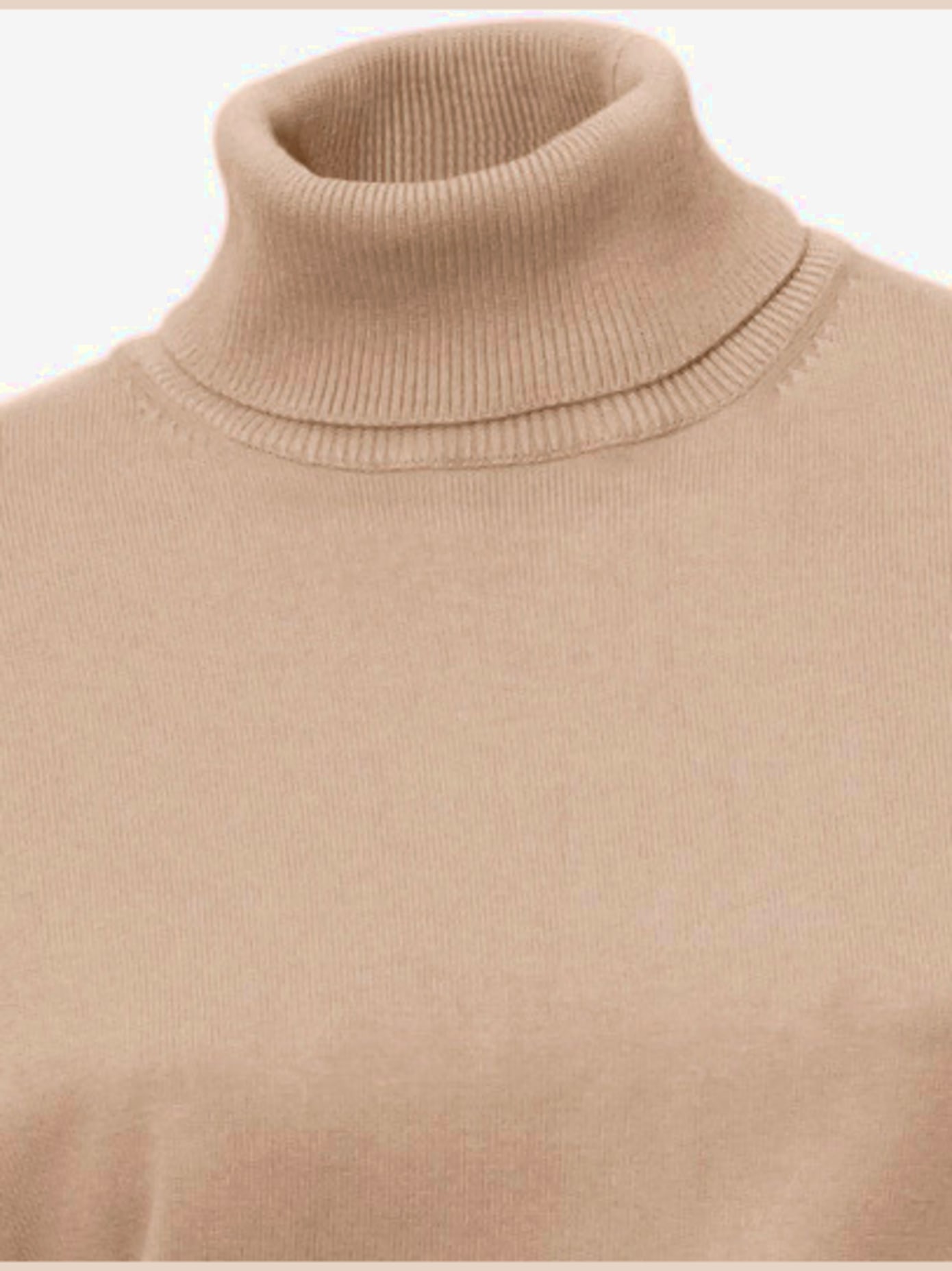 Pull à col roulé superbe basique facile à associer