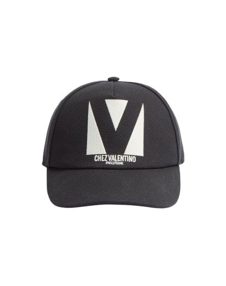 Valentino Garavani Chez Valentino Cotton Baseball Cap