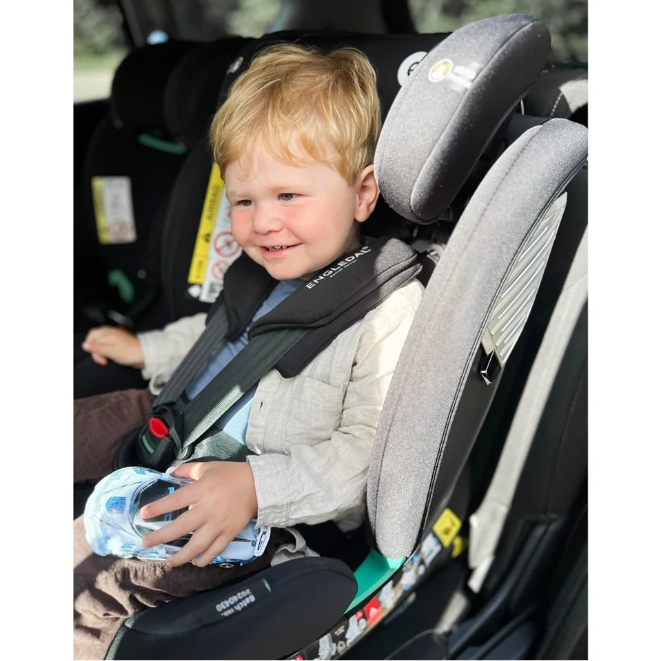 Engledal - Autostol 360 m. IsoFix - Gruppe 0+ - Sibba - Sort