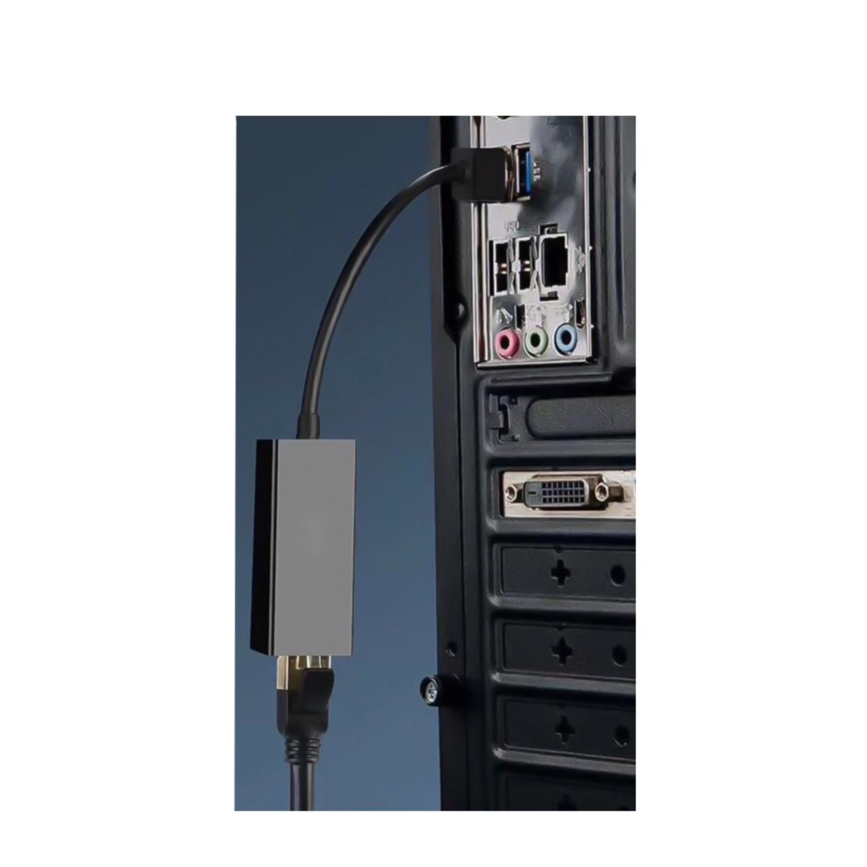 (16cm) USB A auf Gigabit Ethernet LAN RJ45 Netzwerkanschluss Adapter (1000 Mbps) - Schwarz