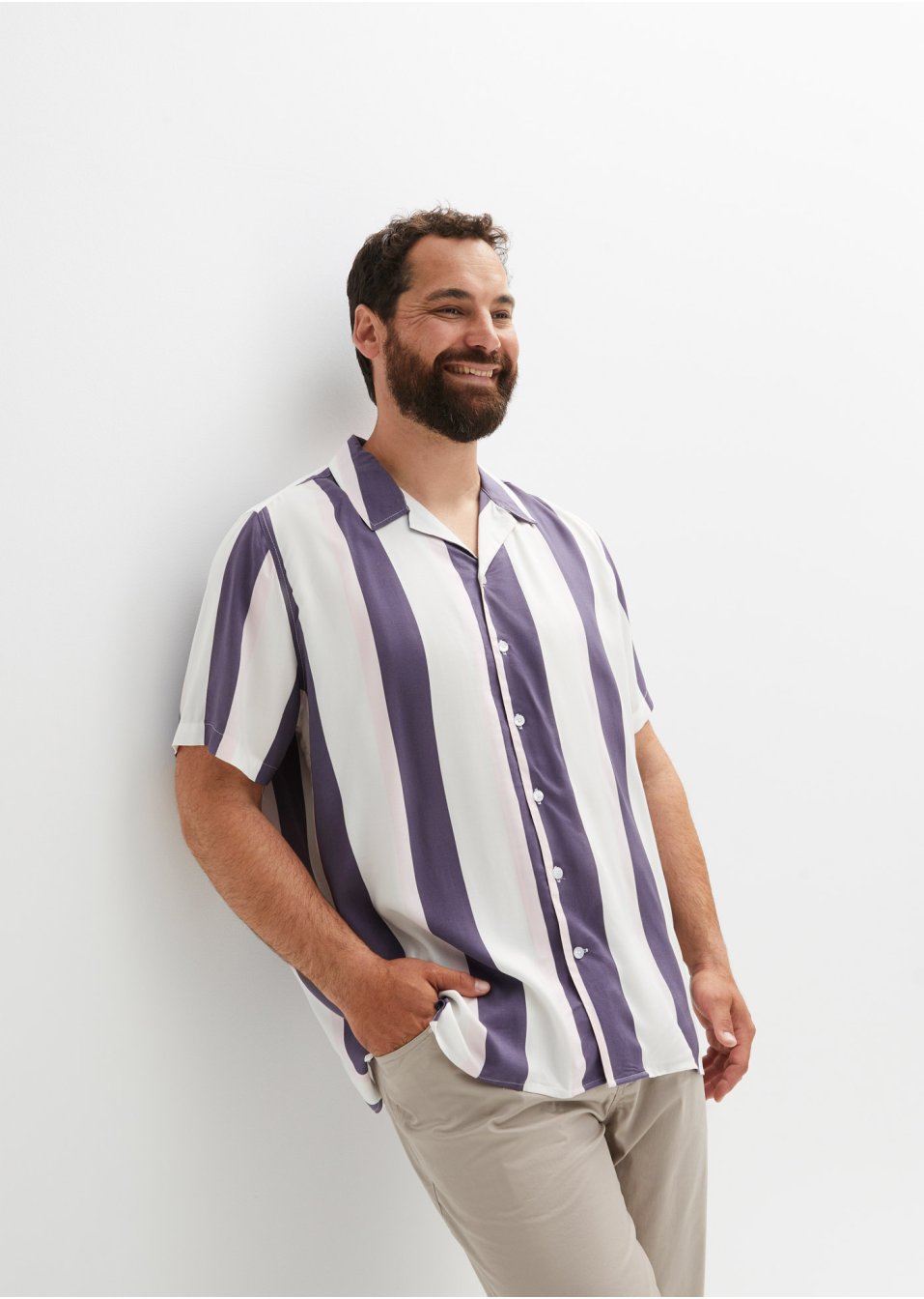Chemise manches courtes en viscose