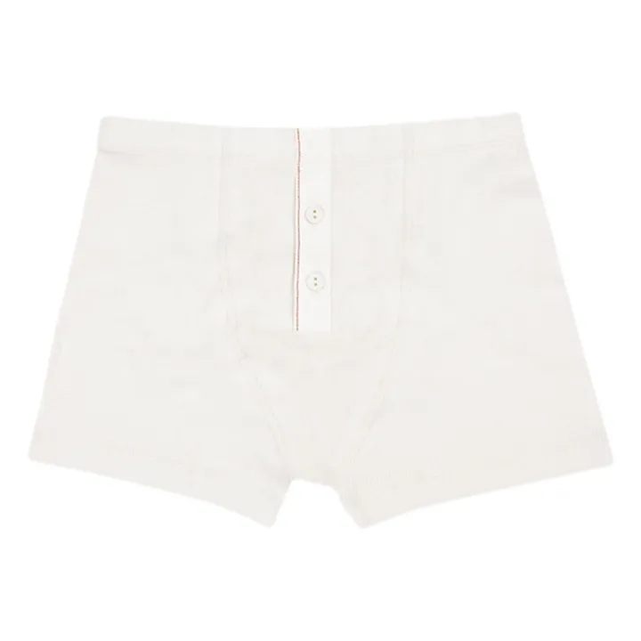 Hemen Biarritz Boxer Albar Coton Bio | Blanc