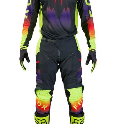 Pantalon cross Fox 180 - FLORA 2024 - Noir / Gris