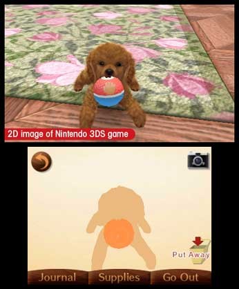Nintendogs and Cats 3D: Toy Poodle (Select)- Nintendo 3DS
