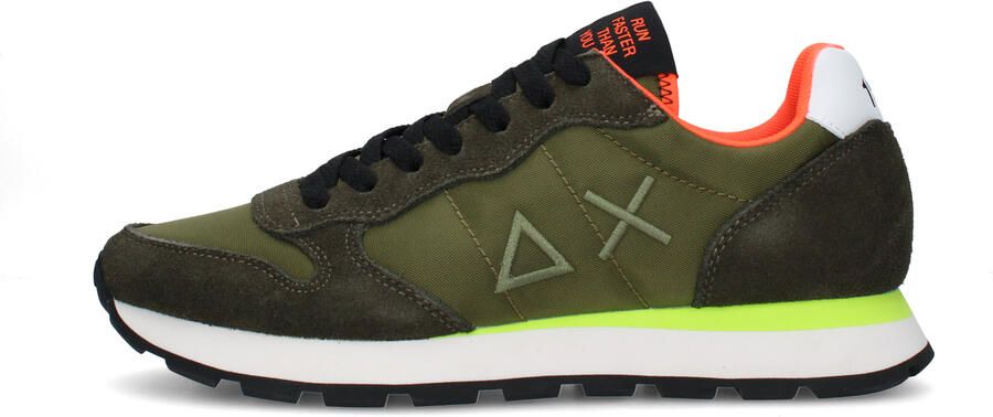 Sun68 Sneaker Tom Fluo Militare Heren Sneakers
