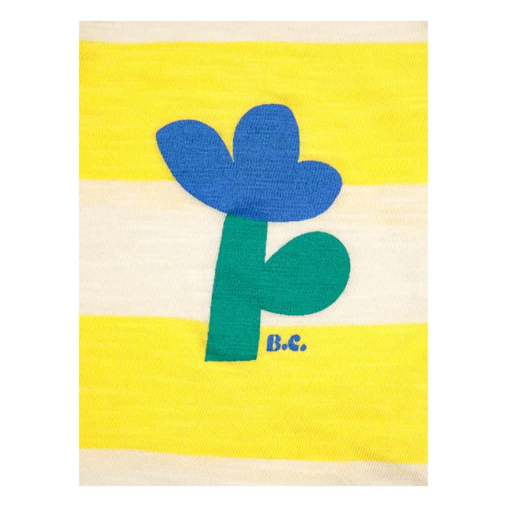Bobo Choses T-Shirt Coton Bio Rayé | Jaune