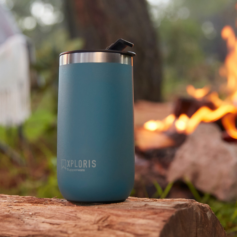 Xploris® Trinkbecher 350 ml Dein Getränk bleibt mit dem Becher stundenlang heiß oder kalt
