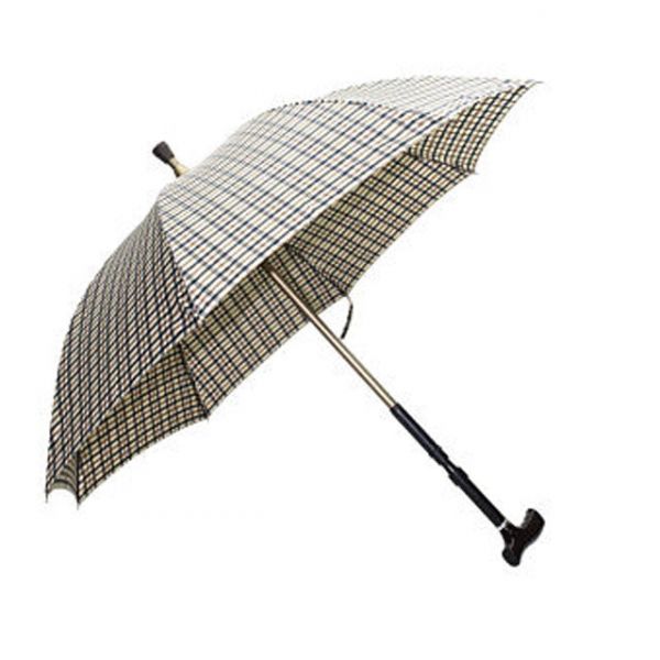 OrtoPrime Bengala com Guarda-Chuva Altura Ajustável