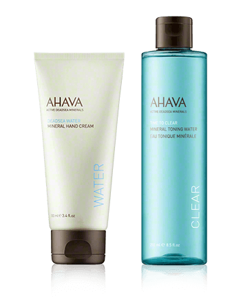 AHAVA Time to Clear Set mit Mineral Toning Water 250ml-100ml