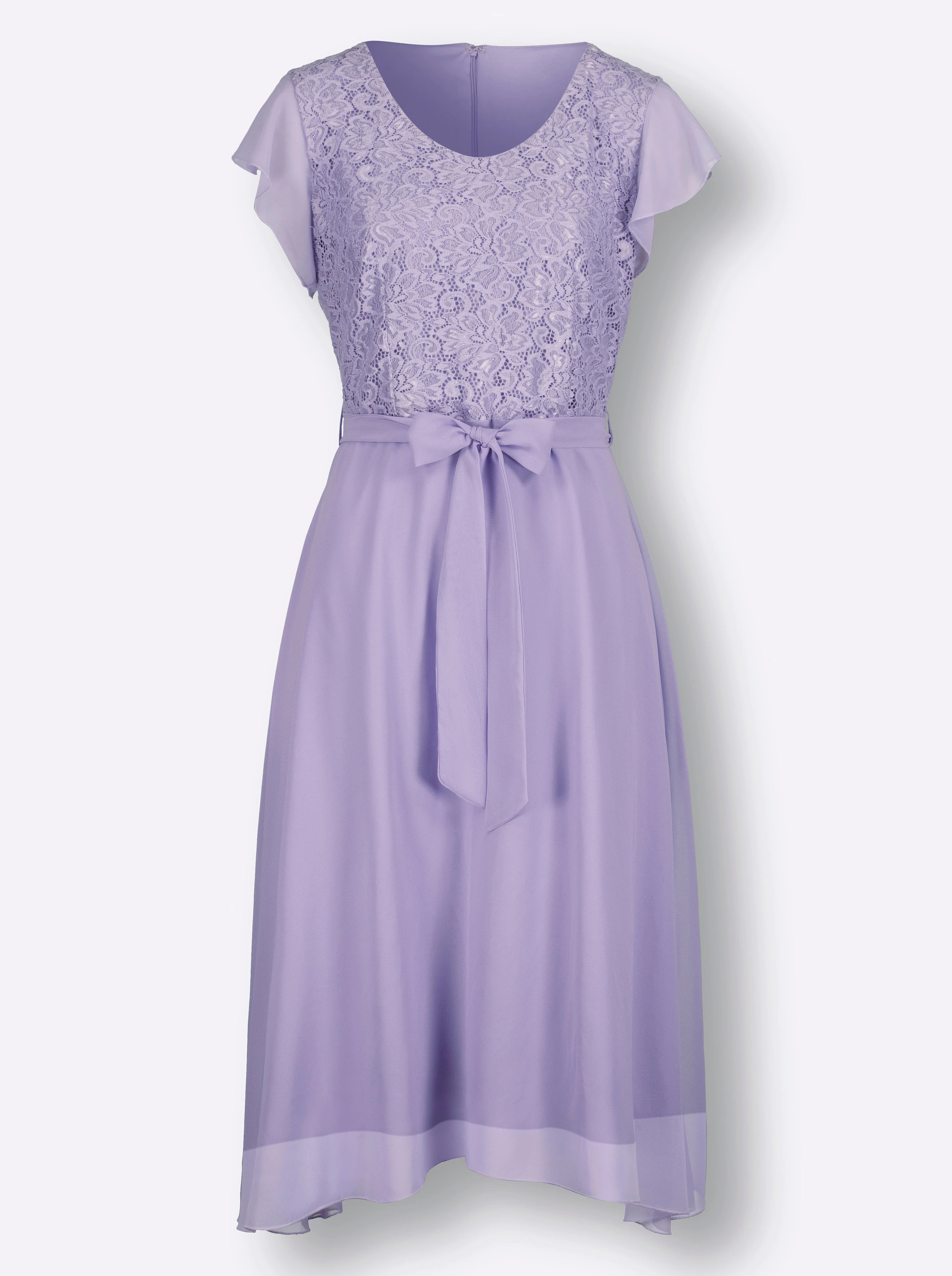 A-Linien-Kleid in flieder