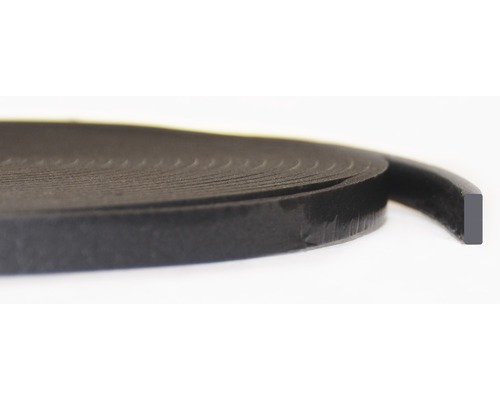 Voorafdichtingstape 9x3 mm VD171 zwart L:10 m