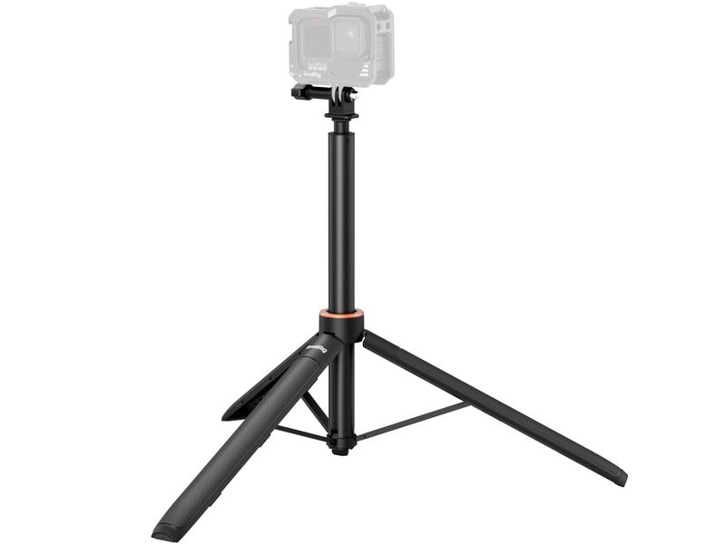 Smallrig VT-08 Mount Support for Action Cameras Höhenverstellbarer Selfie-Stick mit integriertem Mini-Stativ