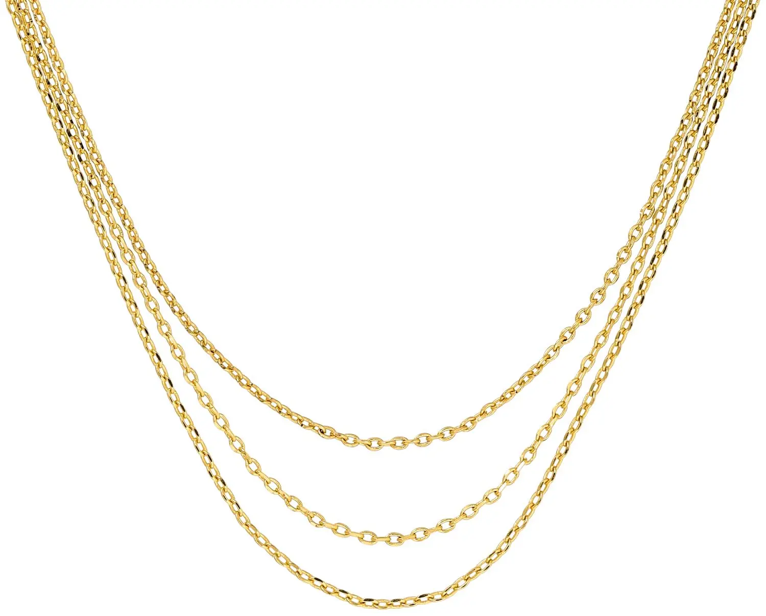 Layering Kette - Golden Lacework