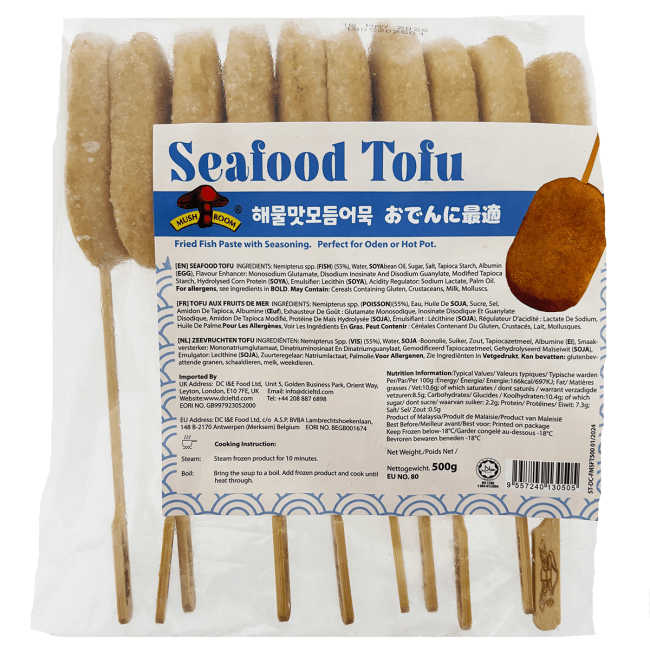 Mushroom Zeevruchten Tofu voor Odeng 500g