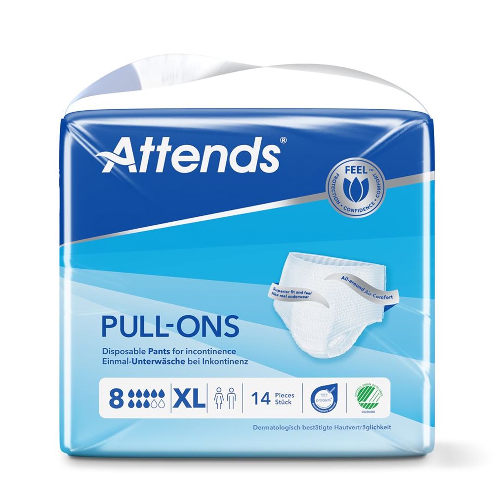 Attends Pull Ons 8<br>14 Stück, Beutel, XL