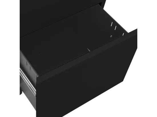 Classeur mobile Noir 39x45x60 cm Acier