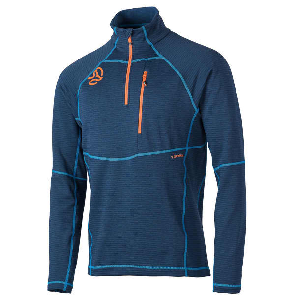 Sweat polaire randonnée TERNUA MOMHILL 1/2 ZIP M DARK TEAL