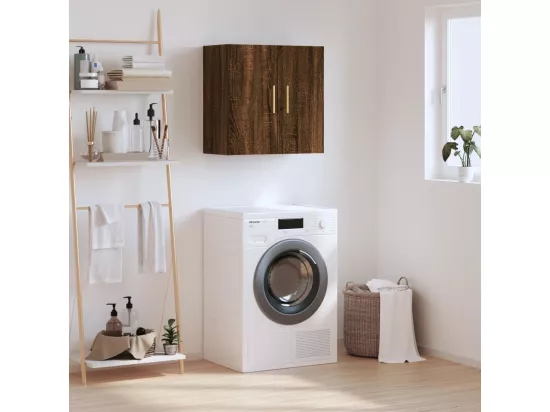 Armoire murale chêne marron 60x31x60 cm bois d'ingénierie
