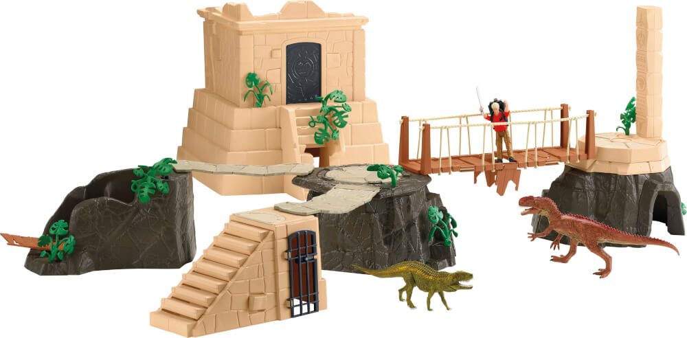 schleich®  DINOSAURS 42656 Dino Tempel-Eroberung Mega-Set