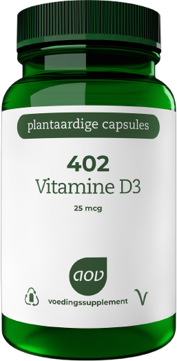 AOV 402 Vitamine D3 25 mcg 60 vegacaps