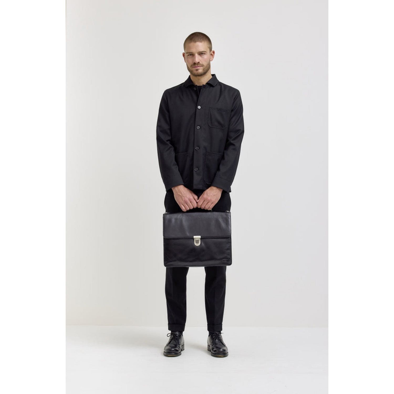 Jost Skagen Briefcase 2 Comp. brown