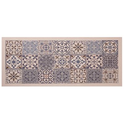 Tapis vinyle carreaux de ciment