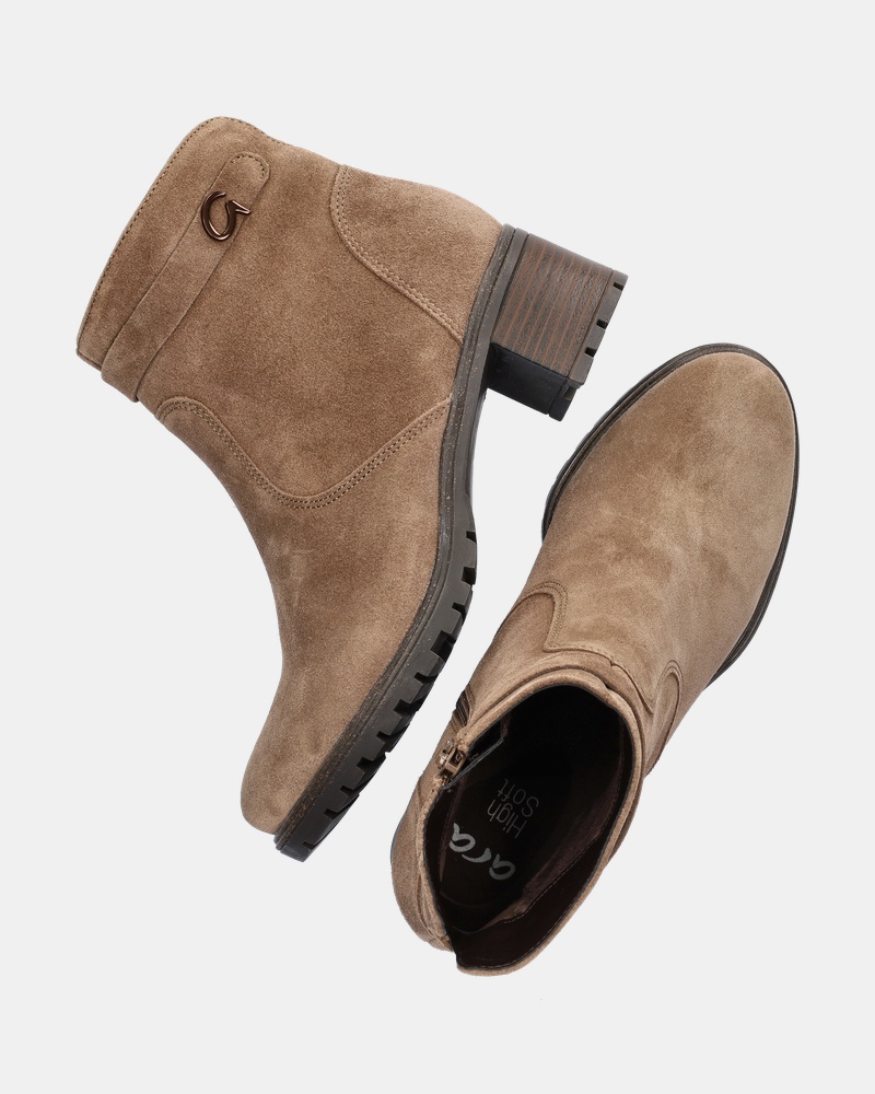 Ara Ronda Rits- & gesloten boots  - bruin