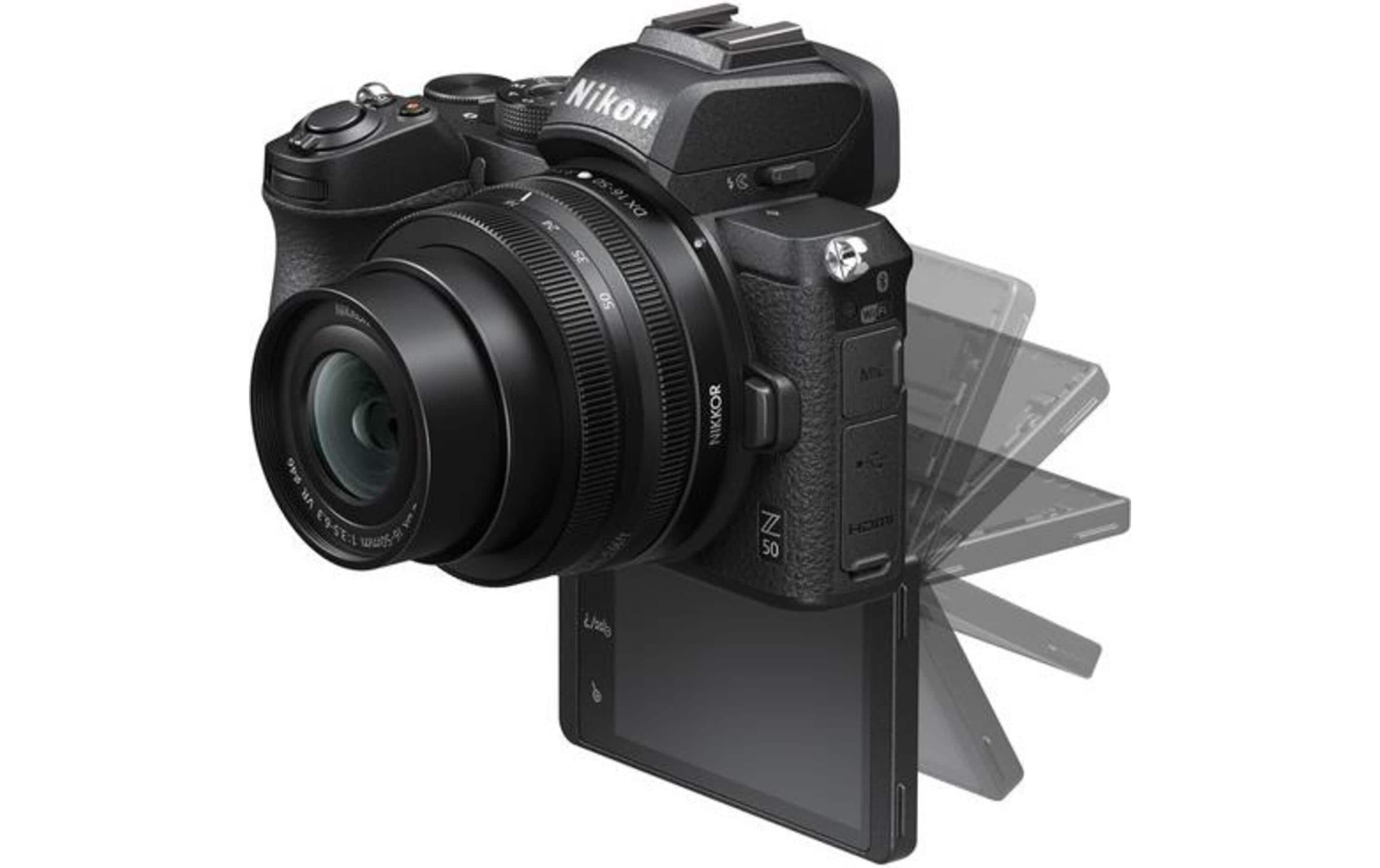 Fotokamera Z50 KIT DZ<br>Spiegellose Nikon-Kamera mit DX-Format
