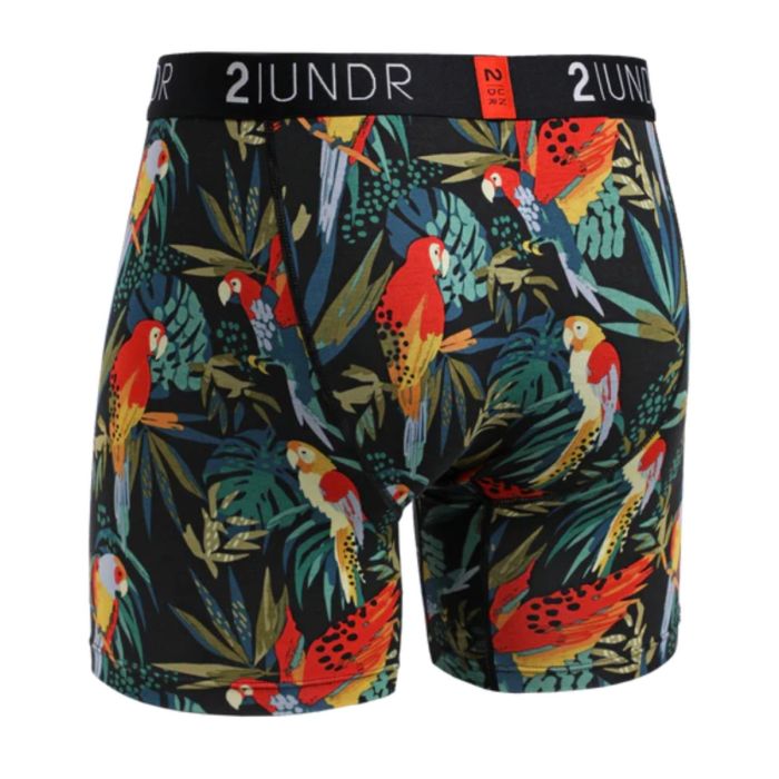 2UNDR Herre Undertøj og basislag Swing Shift Boxer Sort