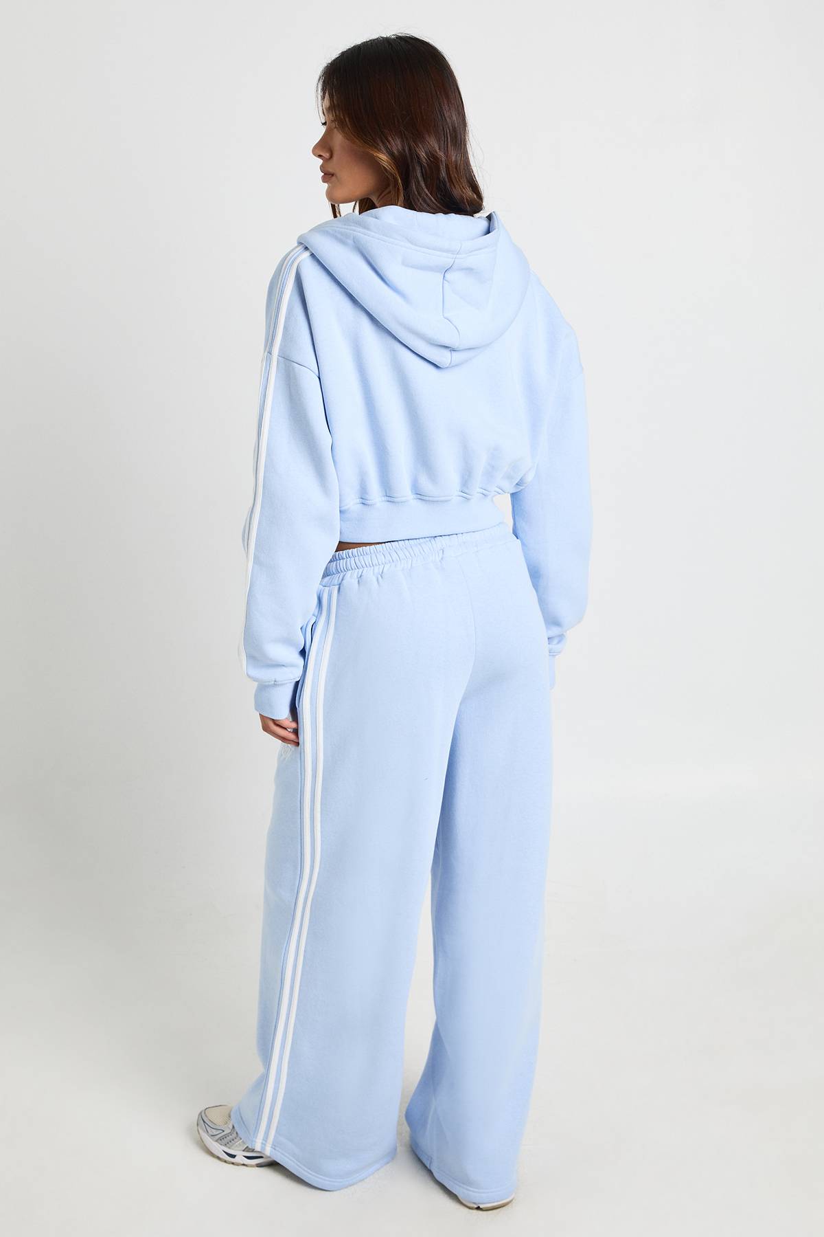 boohoo Ensemble De Survêtement À Casynthétiqueche Zippé Avec Bandes Latérales Ath Dept