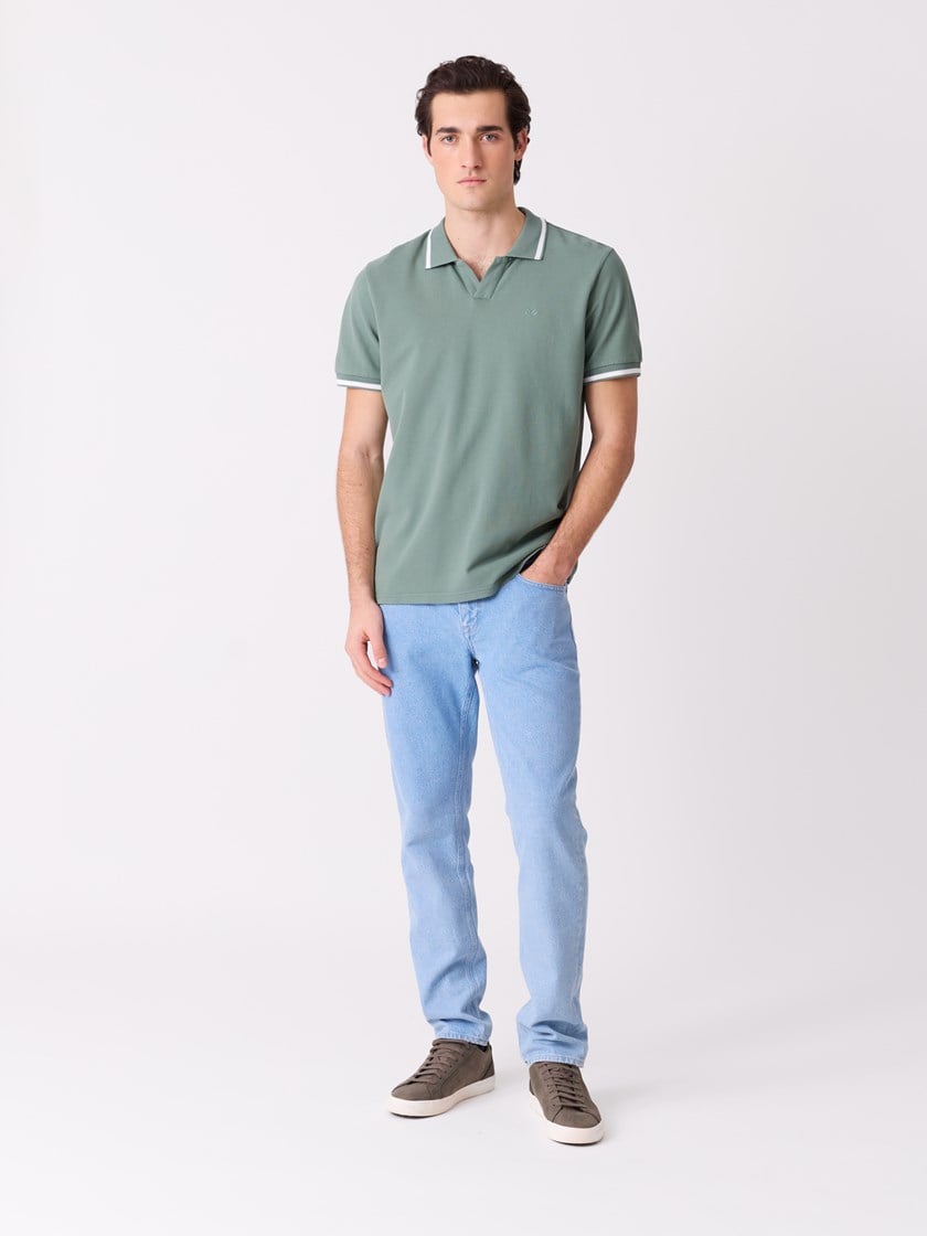 Casper pique Laurel Wreath