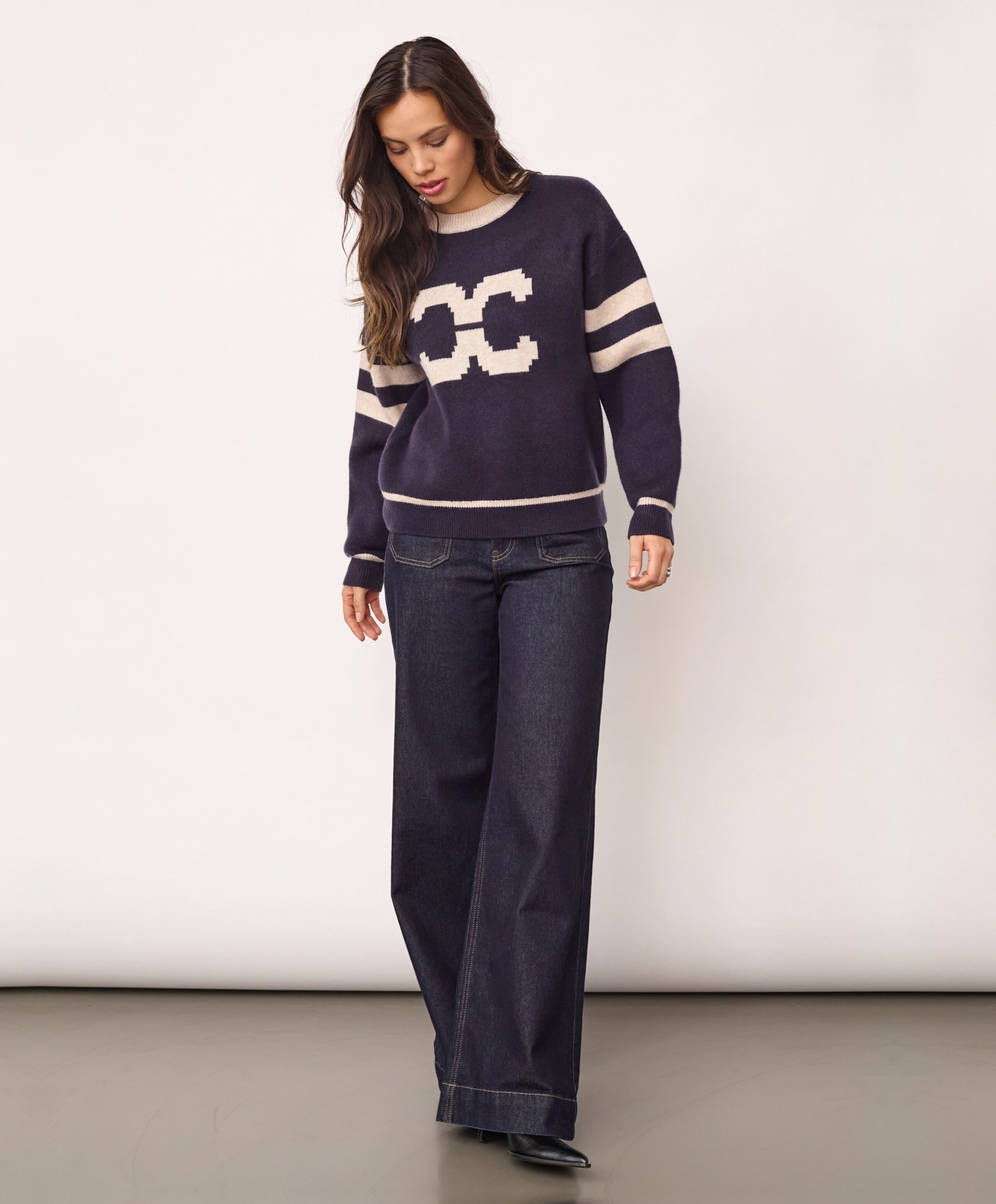 Co'Couture Dames trui blauw