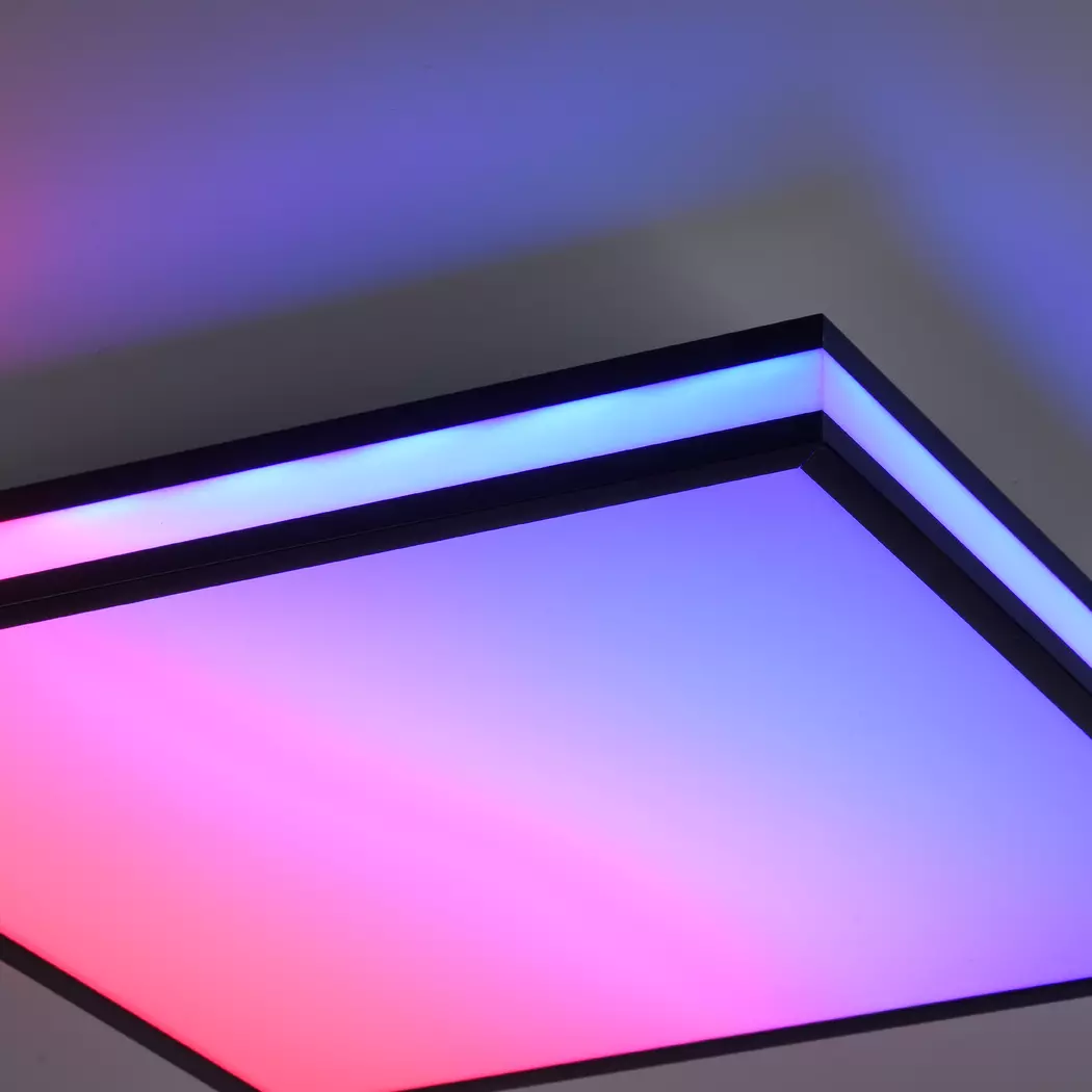 LED-Deckenleuchte Mario Black