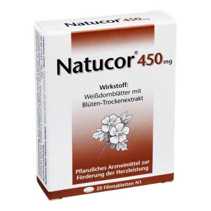Natucor 450 mg Filmtabletten, 20 St