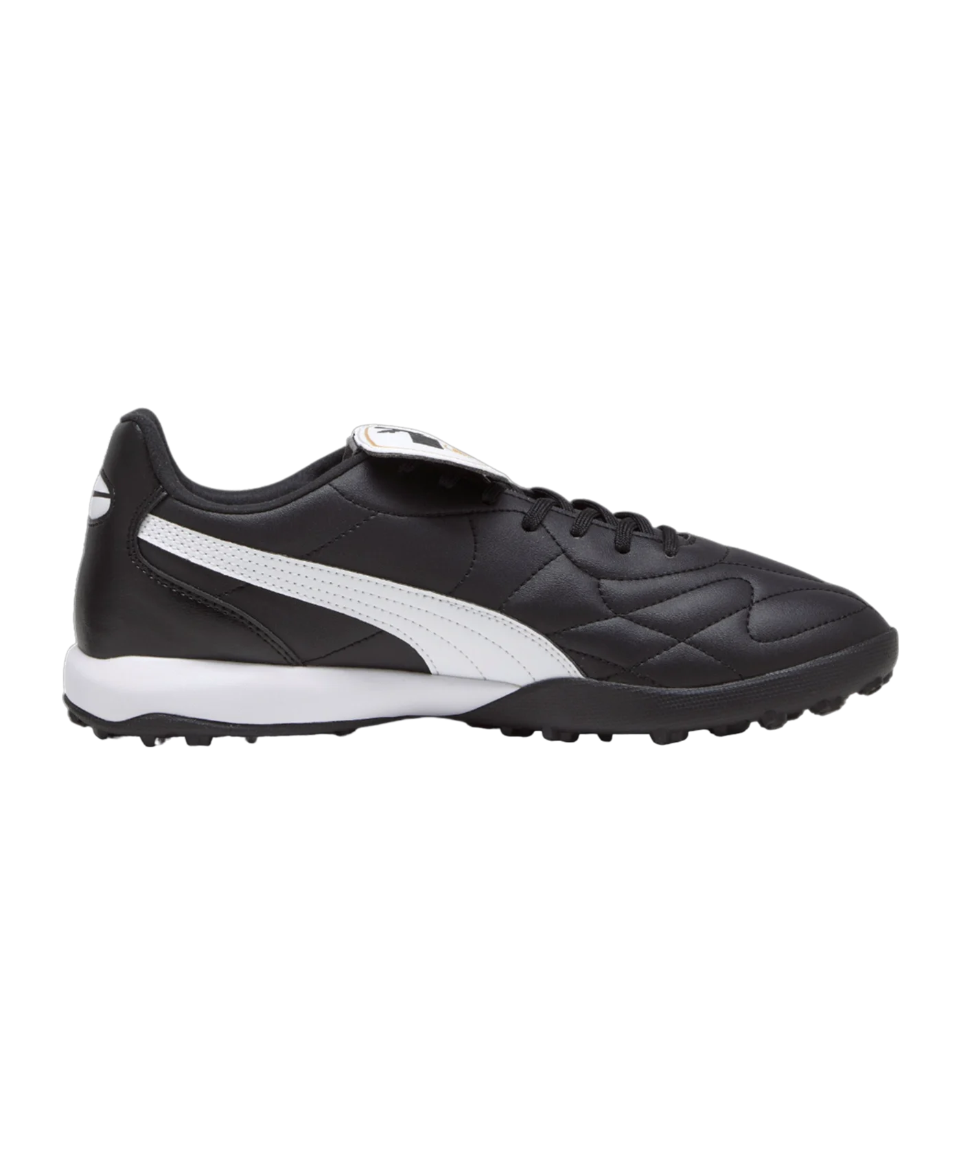 PUMA KING Top TT Schwarz Weiss Gold F01