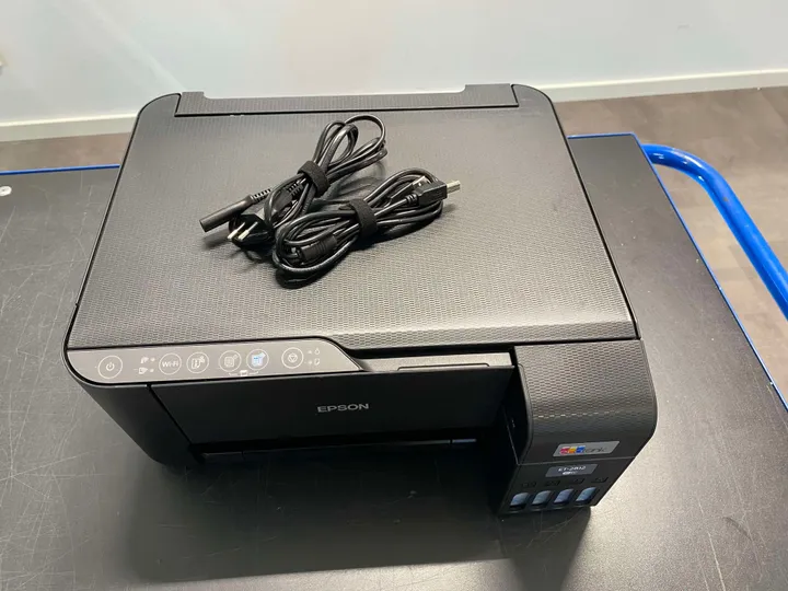 [OUTLET] - Epson EcoTank ET-2812 - Multifunktionsprinter - farve - blækprinter - kan genopfyldes - A4 (medie) - op til 10 spm (udskriver) - 100 ark - Wi-Fi - sort