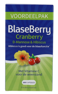 BlaseBerry Cranberry D-mannose & Hibiscus Capsules 100CP