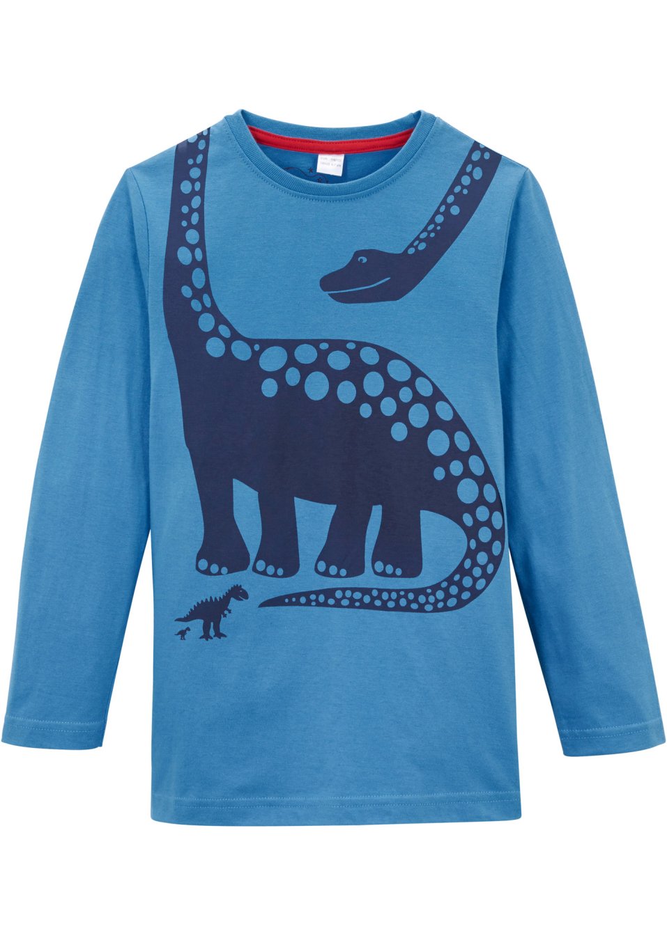 T-shirt manches longues garçon à imprimé dino