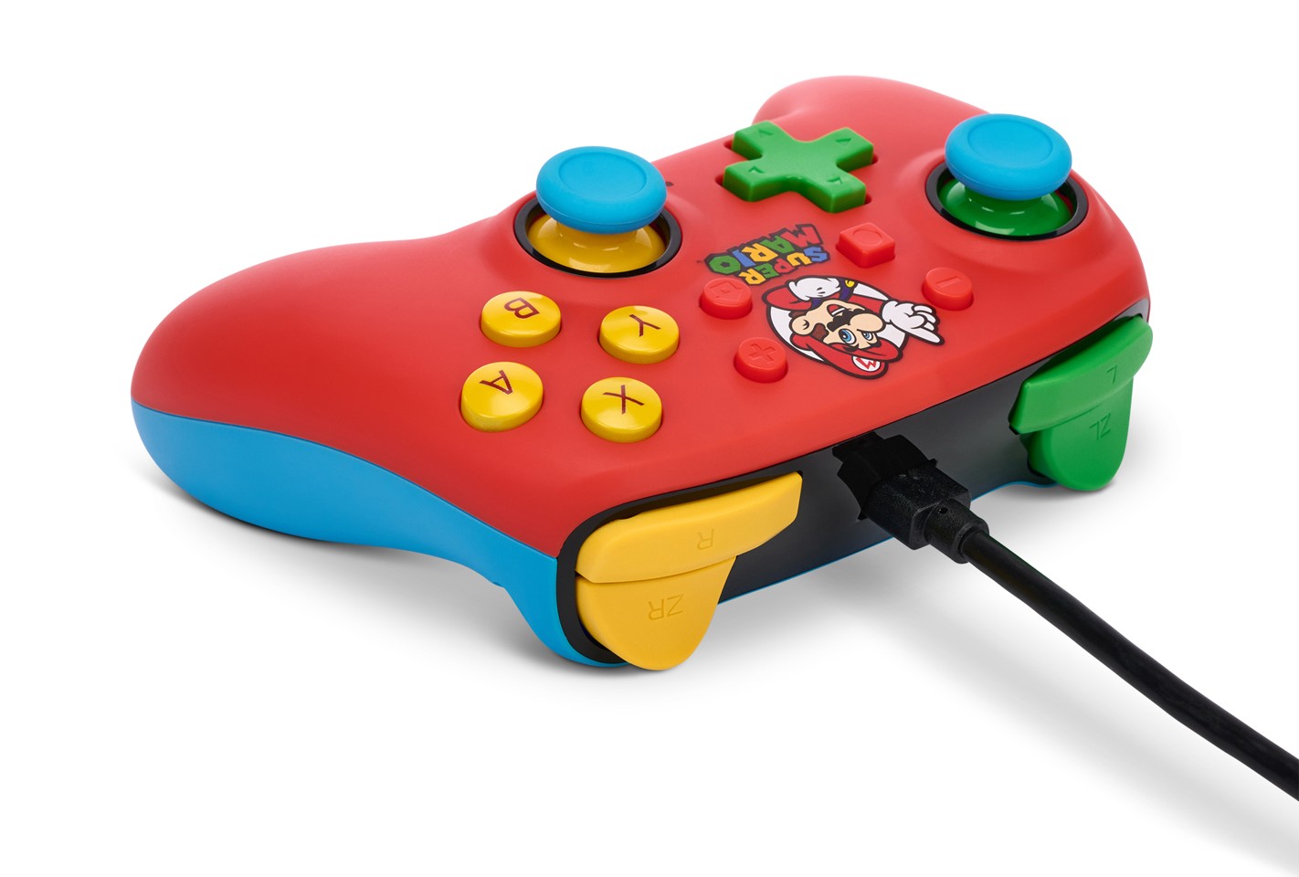 PowerA Nano Wired Switch Controller - Mario Medley /Nintendo Switch